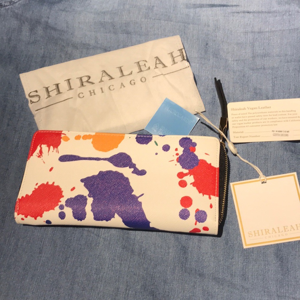 BNWT SHIRALEAH CHICAGO WALLET